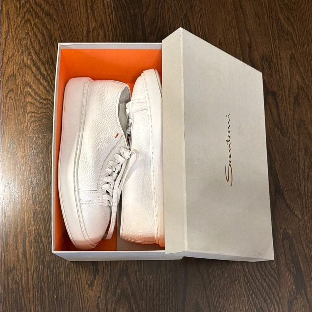 Santoni premium white